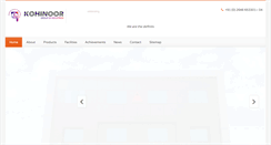 Desktop Screenshot of kemcolour.co.in